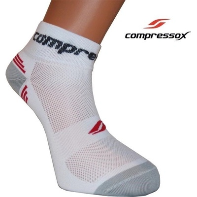 Compressox CSX BIKE funkčné ponožky bílá