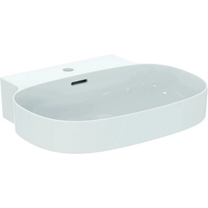 Ideal Standard Atelier Linda-X стенен умивалник с отвор за смесител и преливник 60 см, гланцово бял (T498301)
