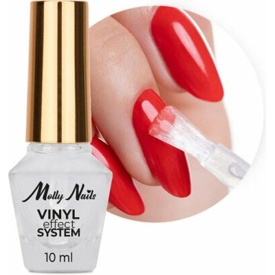 Molly Nails STEP 3 Vysoce lesklý vrchní lak Vinyl Effect System 10 ml