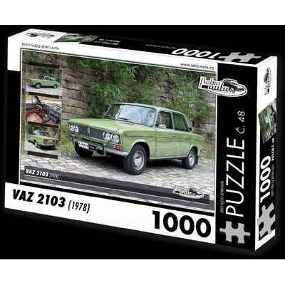 Retro-Auta č. 48 VAZ 2103 1978 1000 dílků