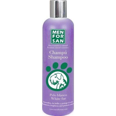 Menfosan šampon PRO ZESVĚTLENÍ BÍLÉ SRSTI PRO PSY 300 ml