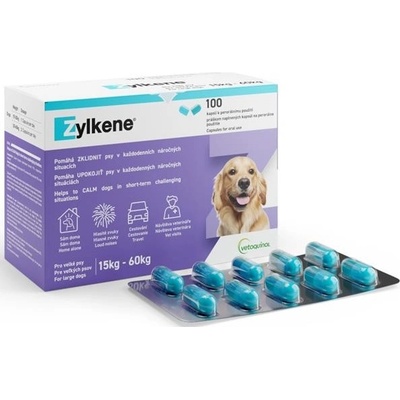 Vetoquinol Zylkene 450mg pro velké psy od 15 kg do 60 kg 100 ks