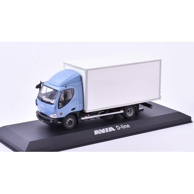 FOX18 Avia DvLine skříň modrá/bílá 1:43