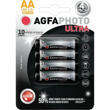 Solight AgfaPhoto Ultra baterie LR06/AA 4 ks AP-LR06U-4B