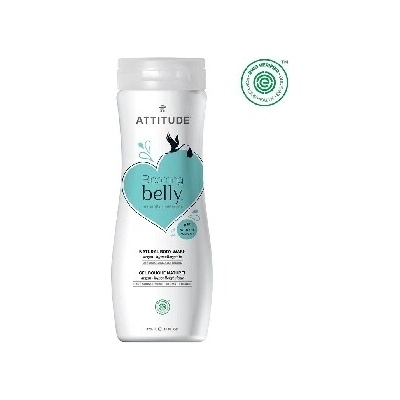 Attitude Prírodný telové mydlo Blooming Belly nielen pre tehotné s arganom 473 ml
