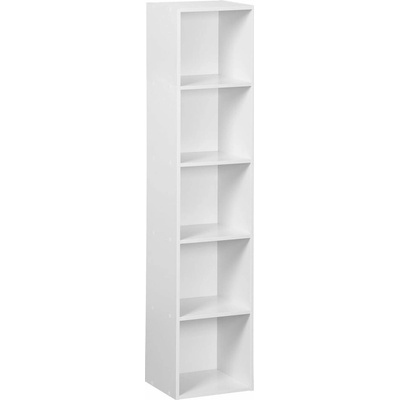 Casa Selección Cube Biela knižnica 30x24x132 cm