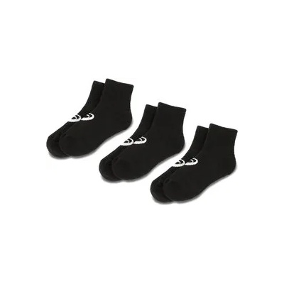 ASICS Комплект 3 чифта къси чорапи унисекс 3PPK Quarter Sock 155205 Черен (3PPK Quarter Sock 155205)