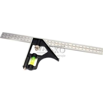 XL-TOOLS Uholník stolársky 30 cm s vodováhou