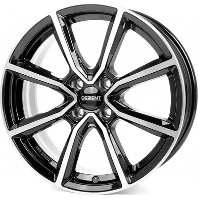 Dezent TN 6x16 4x100 ET45 black polished