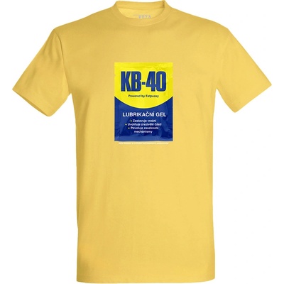 Koza Bobkov tričko KB-40 x EPY žlté