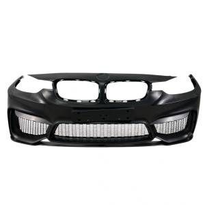  Предна Броня за bmw f30 (2011+) - m3 с лип спойлер - без отвори за парктроник (px-gz1-184a)
