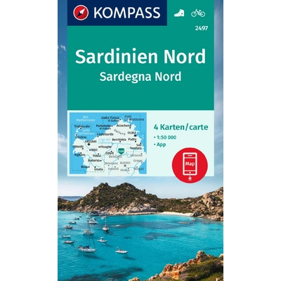 2497 Sardínia sever 1: 50 000 KOMPAS