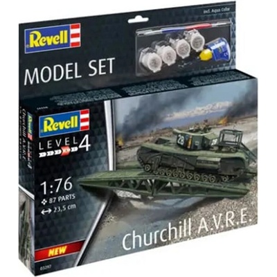 Revell Комплект сглобяем модел, Revell, Churchill A. V. R. E. , 87 части