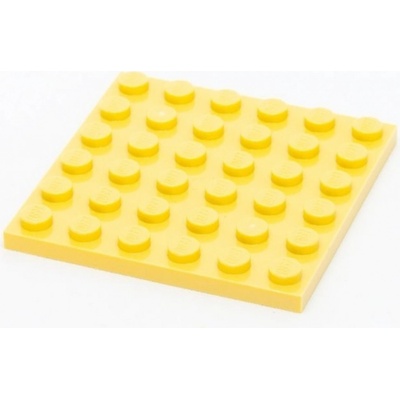 LEGO® 3958 Podložka 6x6 Světle žlutá
