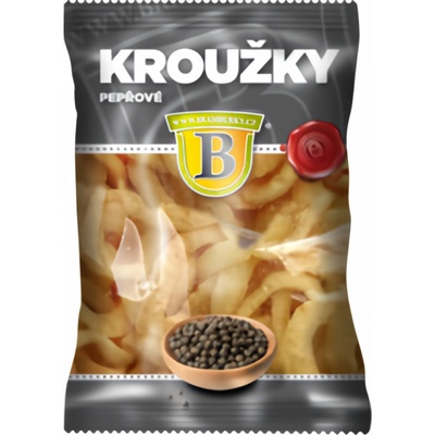 Originální hospodské brambůrky Kroužky pepřové 50 g