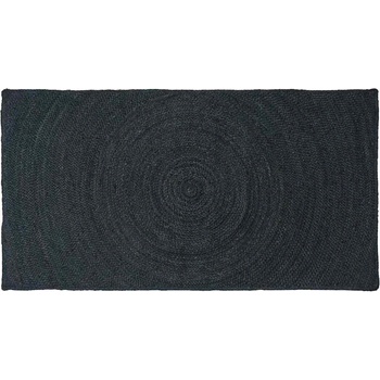 vidaXL Килими за помещение Тъмносиво 100 x 200 cm юта (42010560)