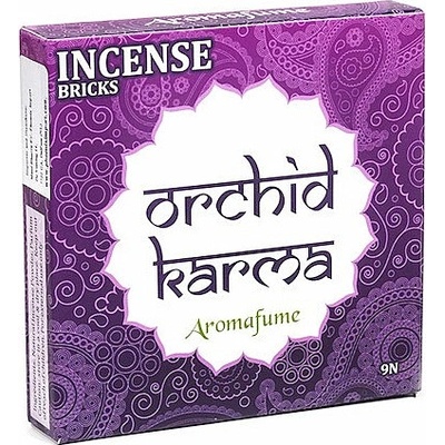 Nefertitis Vonné cihličky Aromafume Orchid Karma 40 g 9 ks