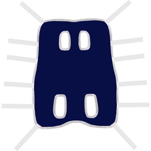 COLLAR Постоперативно облекло синьо 48 см 32-60 см