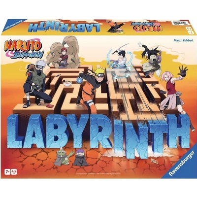 Ravensburger Настолна игра Naruto Shippuden Labyrinth - Семейна
