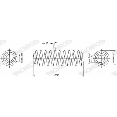 Pružina podvozku MONROE SE1153 – Sleviste.cz