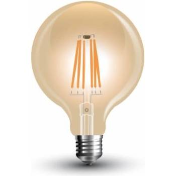 LED крушка filament E27 6W= 55W (0729)