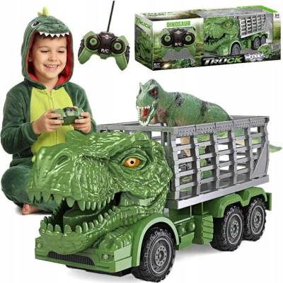 Woopie RC auto Dinosaurus zelený