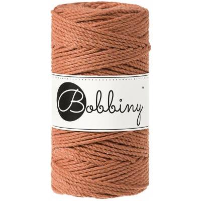 Bobbiny Macrame ropes 3PLY - 3mm Bobbiny - Macrame ropes 3PLY - 3mm: Terracotta