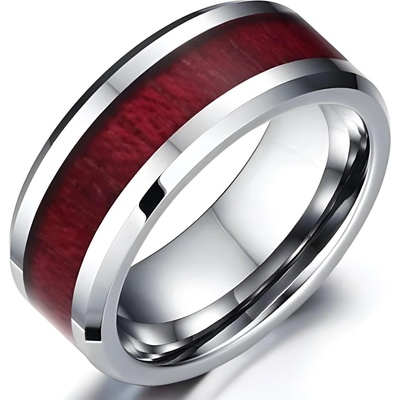 HARAHU Пръстен GA-32432 - Сребърен / Кафяв / 62mm KP32432 (GA-32432)