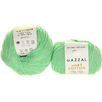 Gazzal Baby Cotton 3425 mentolová