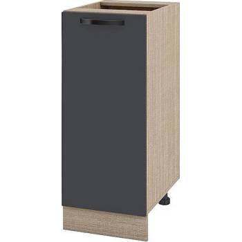 Image 1 of ИРИМ Долен кухненски шкаф Сити МФ-Карбон мат-11-40 35 см