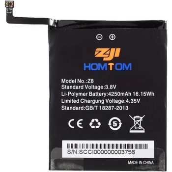 Image 1 of HOMTOM Оригинална Батерия 4250mAh за Homtom Zoji Z8