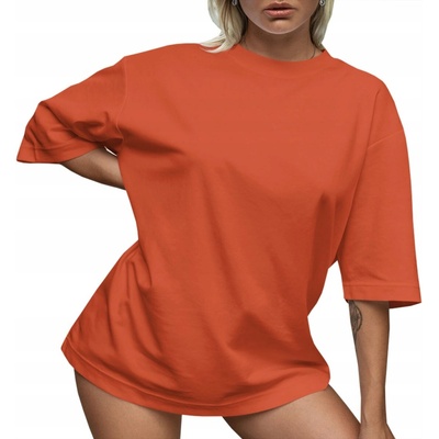 OVERSIZE T-SHIRT BAVLNA VOĽNÁ KRÁTKA ŠATY MINI