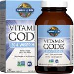 Garden of Life Vitamin Code / 50 & Wiser Men [240 капсули]