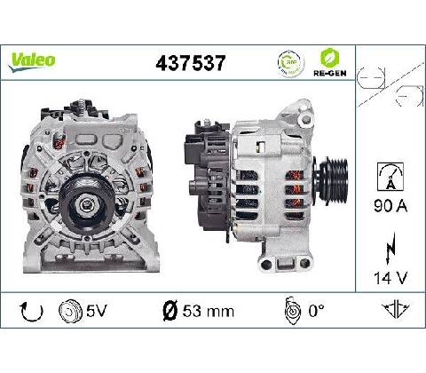 Generátor VALEO 437537