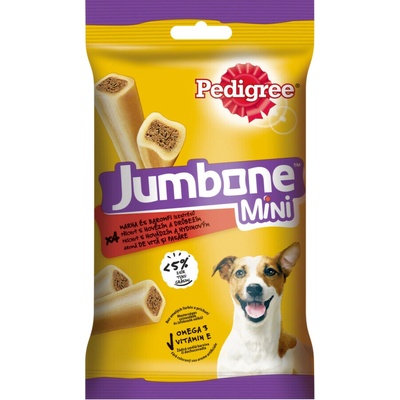 Pedigree poch.Jumbone Small Beef&Poultry 4 ks 160 g