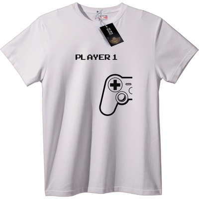 NOONEBRAND Тениска Играч 1 Контролер - XS, White