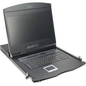ASSMANN Digitus 19" KVM Konsole 19"TFT 1Port KVM суич (DS-72211-1GE)