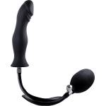 NMC Strafe Inflatable Curved Dildo with Pump Black