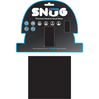 Nákrčník Snug Black Oxford Anglicko čierny