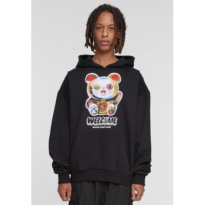 Mister Tee Welcome Cat Ulrta Heavy Oversize Hoodie black XXLUB-MT2625-00007 - Бял, размер XS