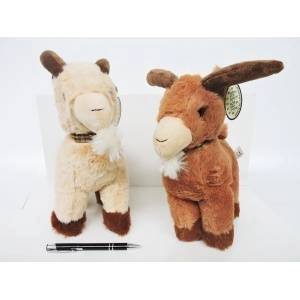 SUN-DAY Mascot Chamois with gloss 27cm 162571 2col, mix price for 1 pc