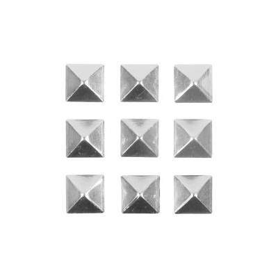 Gravity odšlapovací snowboard Grip Pyramid Studs, silver stříbrná