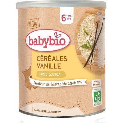 Babybio nemliečna rýžovoquinoová kaša s vanilkou 220 g