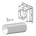 Vortice - Италия KIT ML 300/12" Комплект за монтаж в дебела стена Vortice (VO13017)