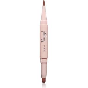 PUPA Vamp! Creamy Duo червило и молив за контур за устни 2 в 1 цвят 005 Deep Nude 0.8 гр