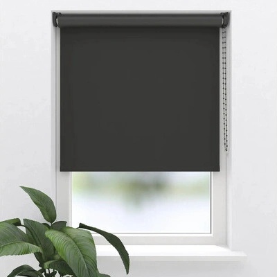 SOLUNA Zatemňovací roleta Colormatch sladěná V46 černá 140x190 cm