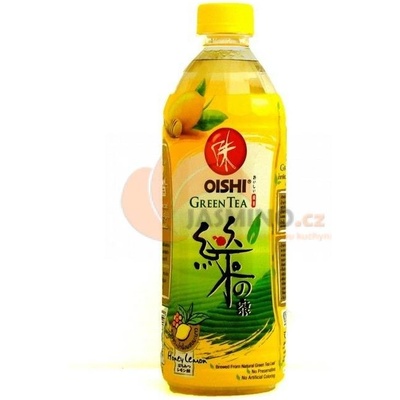 OISHI Zelený čaj s medem a citronem 0,5 l