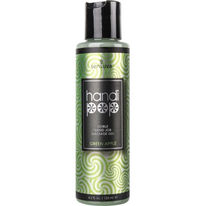 Sensuva Handipop Green Apple Hand Job Massage Gel 125ml