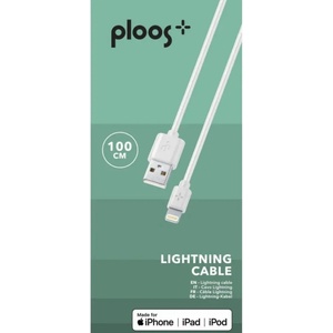 PLOOS Кабел PLOOS Apple 1 м бял (8018080367854)