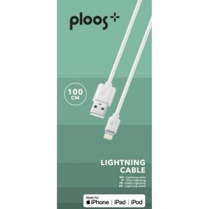 PLOOS Кабел PLOOS Apple 1 м бял (Apple 1 м бял)